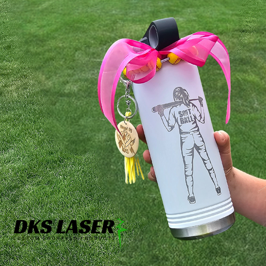 Softball Water Bottle