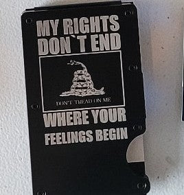 Patriotic Minimalist Metal Wallets
