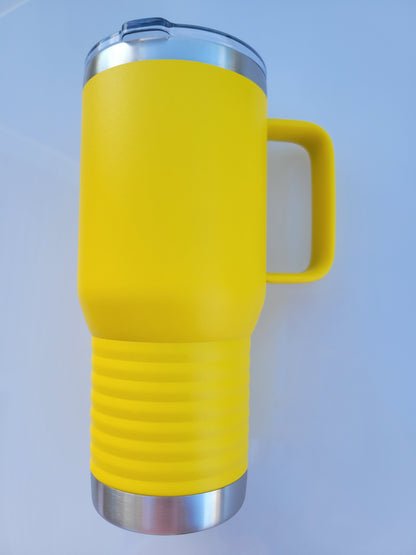 Butt Nuggets Travel Mug Handled Tumbler