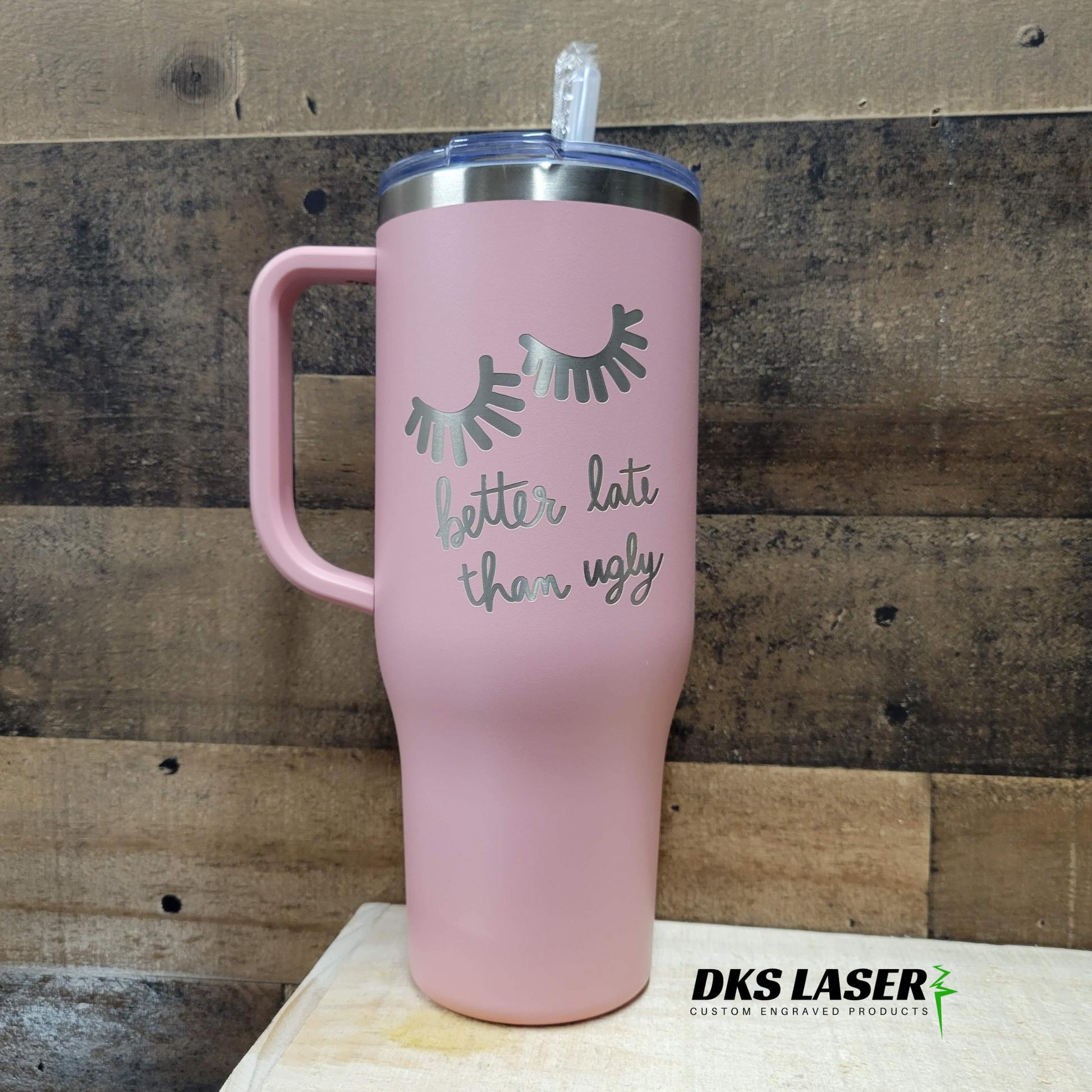 Funny Sayings- 40 oz Handled Tumbler – DKS Laser