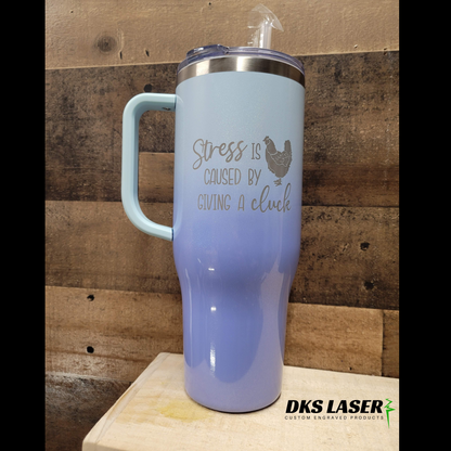 Farm Life- 40 oz Handled Tumbler