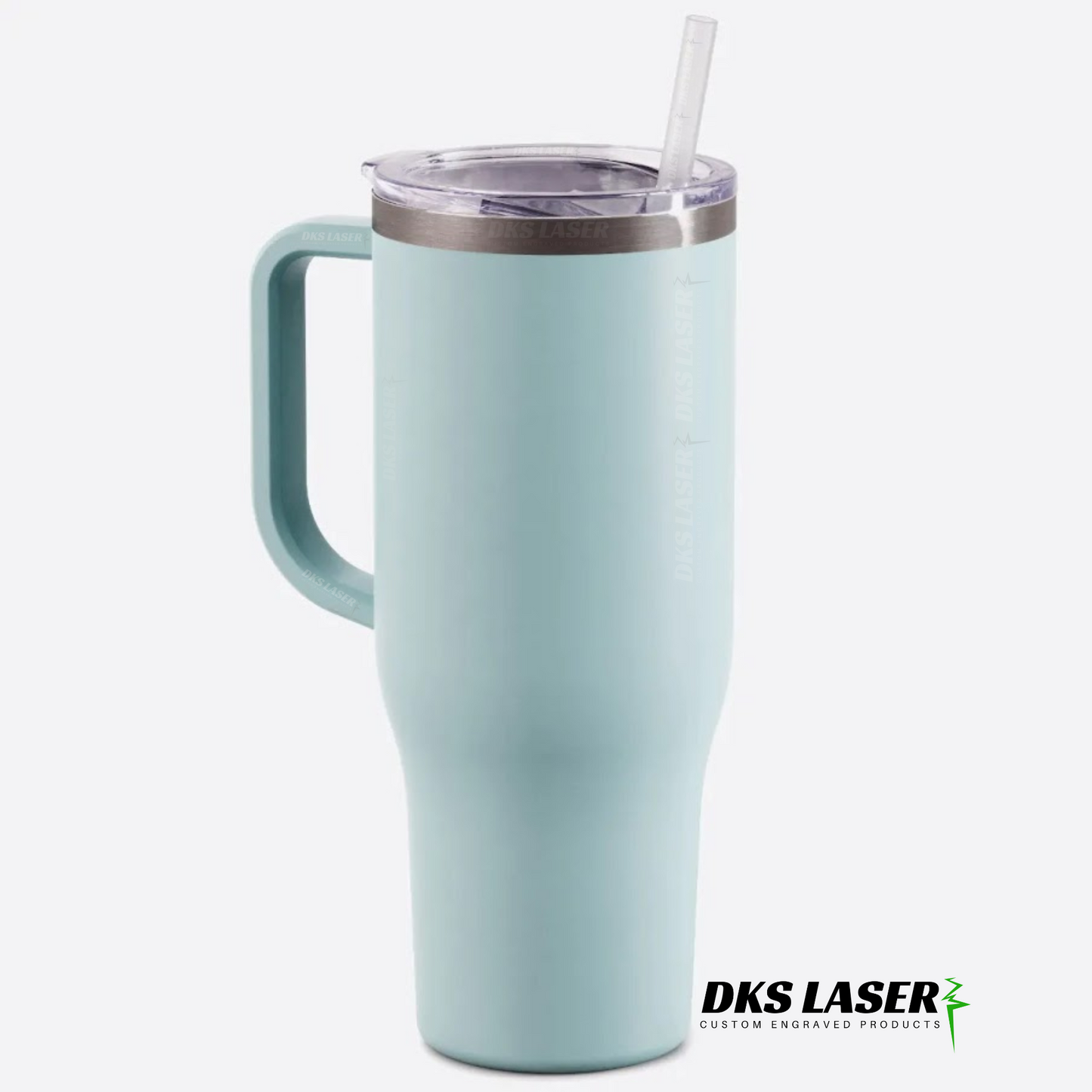 Inspirational- 40 oz Handled Tumbler