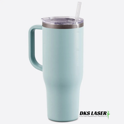 Inspirational- 40 oz Handled Tumbler