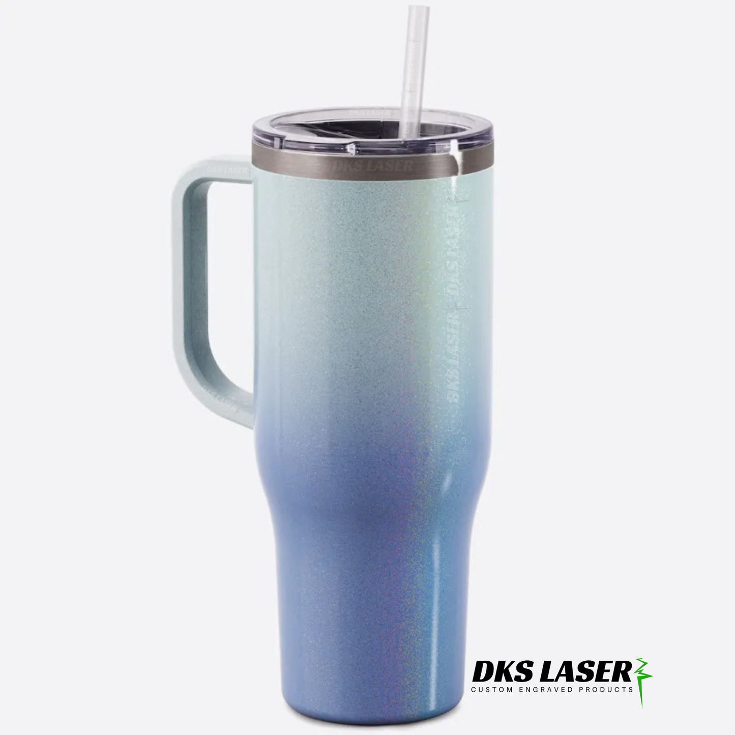 Inspirational- 40 oz Handled Tumbler
