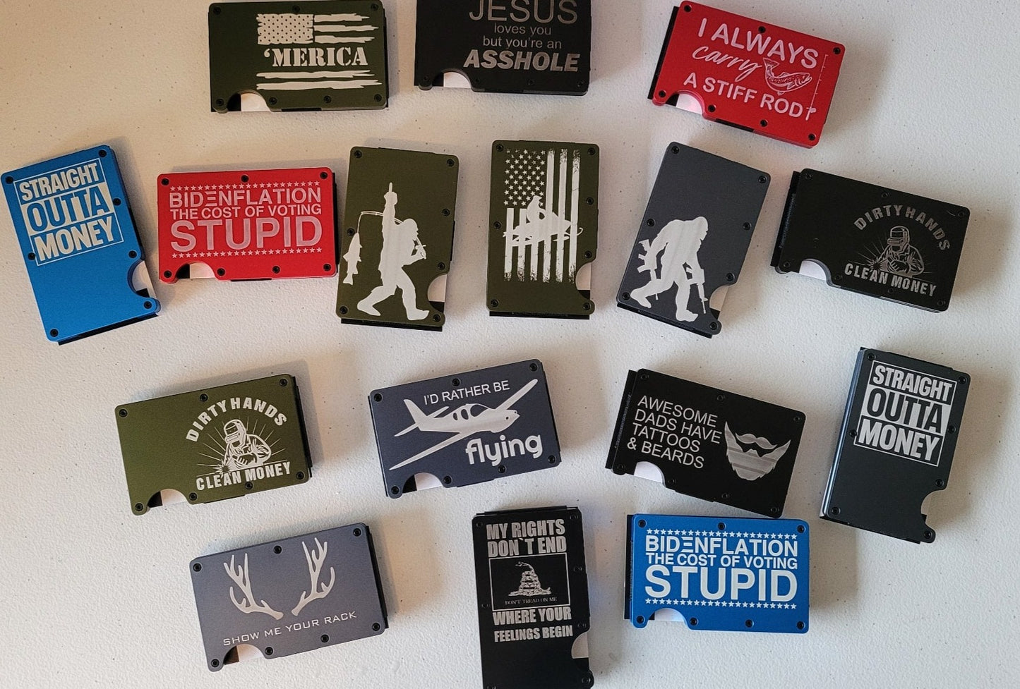 Minimalist Metal Wallets
