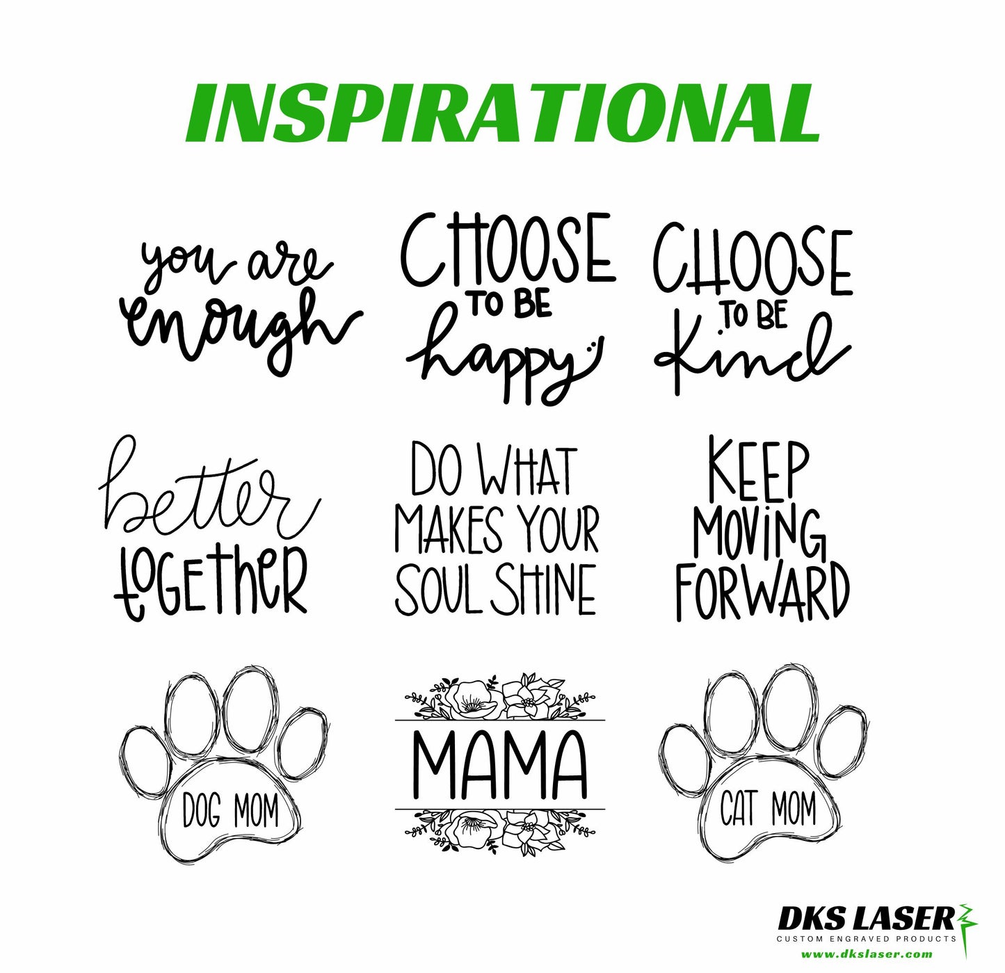 Inspirational- 40 oz Handled Tumbler
